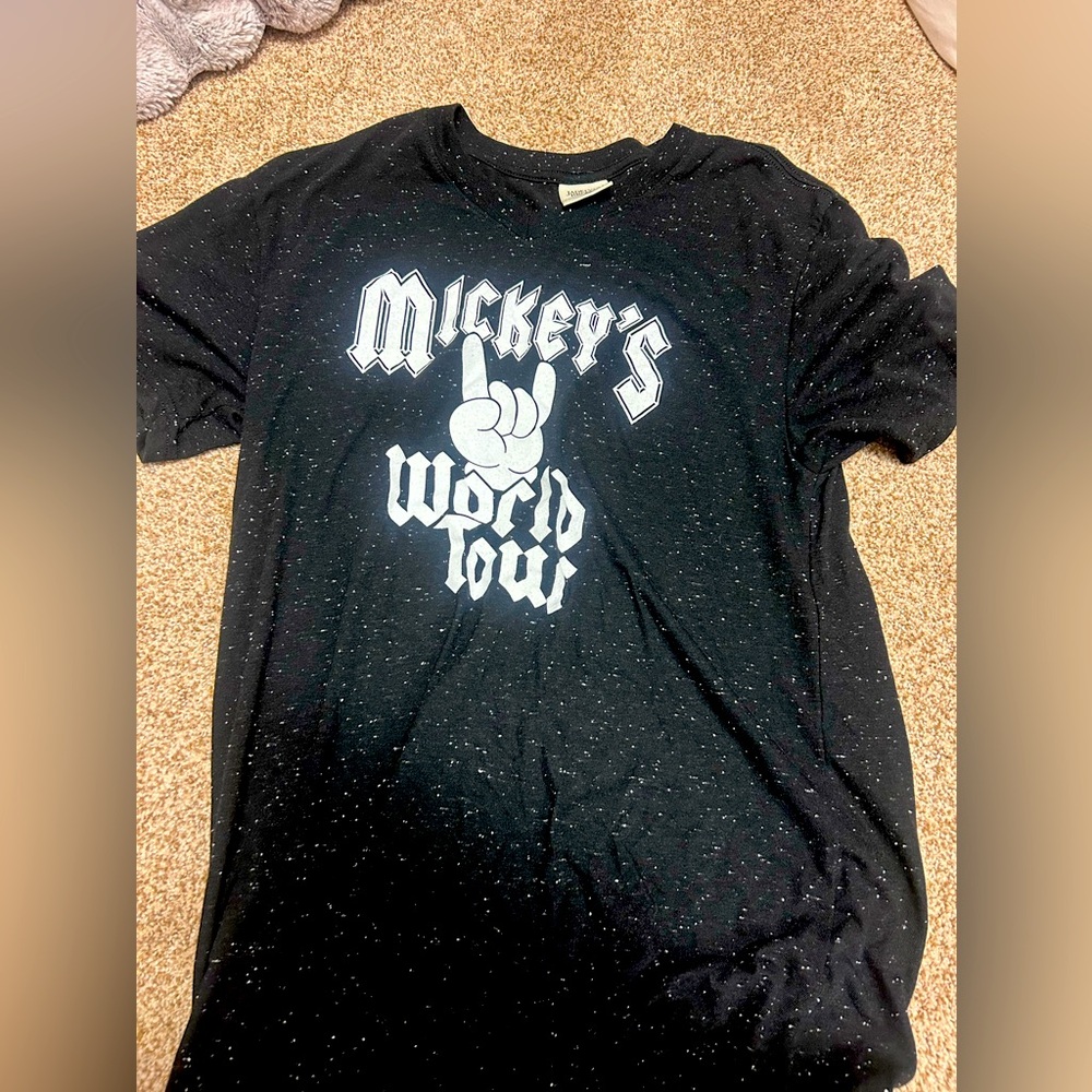 Jadelynn Brooke Mickey’s World Tour Tee - Picture 1 of 2